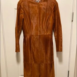 Gently worn pony hair knee length.